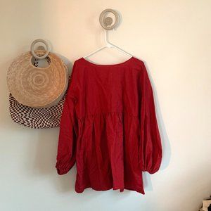 Babydoll Puff Sleeve Maya Meyer Dress